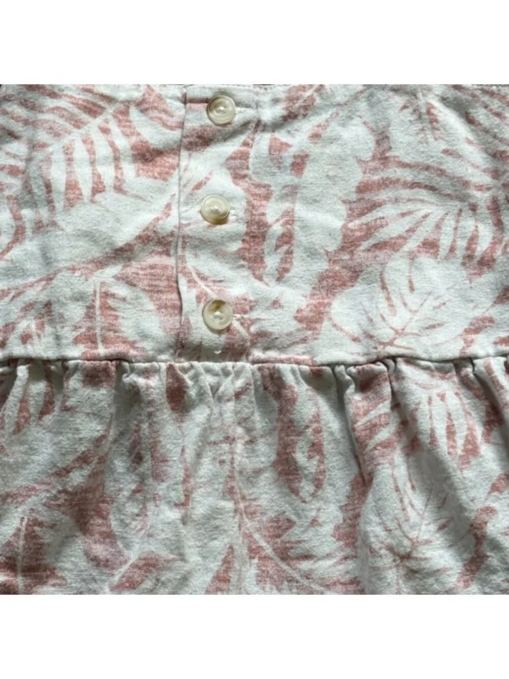 Rewash Girls 2 Piece Summer Short Outfit-Pink/White Floral-Size L-GUC
